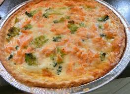 Quiche Au Saumon Frais Et Brocoli Ww Plat Et Recette Quiche Au Saumon Frais Quiche Saumon Recette Quiche