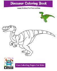 Children love to know how and why things wor. Free Printable Dinosaur Coloring Pages Pdf Kids Activities