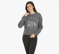 Spiritual Gangster Moon Stars Magic Crop Tank