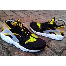Black And Yellow Nike Huaraches Nike Air Huarache Black Yellow Sneaker Sale Uk Nike Air Huarache Nike Free Shoes Air Huarache