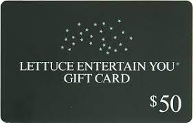 Navigate to the american express gift card web page. Lettuce Entertain You 50 Gift Card Lettuce Entertain You 713744600008 Customers Reviews Listex Online