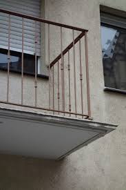 Einfaches Balkongelander Aus Metall Frankfurt 60er Jahre Treppe Balkon Und Vorzimmer