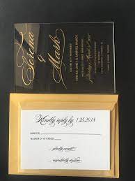 Acrylic Wedding Invitations Clear Acrylic Gold Wedding Invitations Transpare Clear Wedding Invitations Acrylic Wedding Invitations Lucite Wedding Invitations