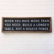 Luckiest is he who knows just when to rise and go home. Longer Tables Not Higher Fences Empowering Quotes Cool Words Words