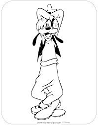 In this section we have collected a big number of free printable coloring pages from grate cartoons of the walt disney company. Pin By Nataley 14 On Nataley 14 Goofy Disney Coloring Pages Disney Goofy