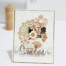 See more ideas about sizzix, crafts, paper crafts. Sizzix Card Sending Smiles Doraecyscraps