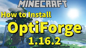 Optifine 1 16 2 Minecraft How To Download And Install Optifine With Forge 1 16 3 Optiforge Youtube