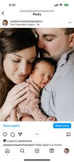 Newborn photography portfolio for Milford area families