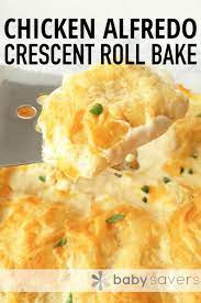 Chicken Alfredo Crescent Rolls Crescent Roll Recipes Dinner Crescent Roll Dinners Crescent Roll Recipes