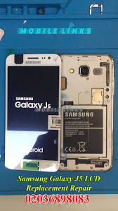 Samsung Galaxy J5 Lcd Replacement Repair At Mobile Links E13 While You Wait Service No Fix No Fee Phone 02036898083 More Info Http Www Mobilelinks Co U