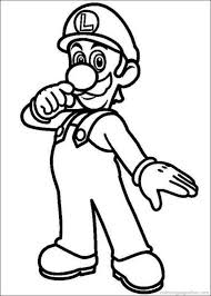 Foster the literacy skills in your child with these free, printable coloring pages that can be easily assembled into a book. Drawing Super Mario Bros 153755 Video Games Printable Coloring Pages