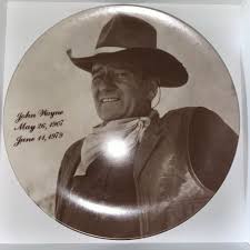 John Wayne Collectibles In Franklin Mint Collector Plates for sale