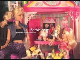 Sam and Mickey Funny Barbie Videos