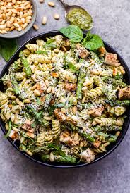 Lots of lemon, butter, parsley, and a handful of parmesan. Grilled Chicken And Asparagus Pesto Pasta Recipe Runner