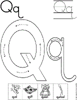 Letter q coloring pages download and print for free. Letter Q Coloring Pages Worksheets And Color Posters