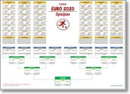 Spielplan als pdf zum ausdrucken kostenlos in deutscher version downloaden! Em 2020 Spielplan Fur Excel Alle Meine Vorlagen De
