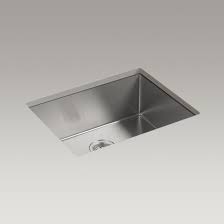 An undermount sink, also called an under counter sink, gives your kitchen a modern look that also makes it easy to clean. Kohler K5286 Strive 24 X 18 Undermount Single Kitchen Sink Builder Supply