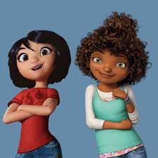 Tip Tucci And Yi Representation Dreamworks Females Home Abominable Movie Cute Cartoon Pictures Animated Cartoon Characters Black Girls Pictures