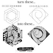 New Collectionturn Super Simple Shapes Into Beautiful Designssupercharge Your Creative Drawing The Spark For Getti Creative Drawing Doodle Art Designs Doodles