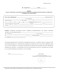 Descarca model de reziliere contract. Cerere Incheiere Contract Pentru Eliberare Amplasament Enel Deva
