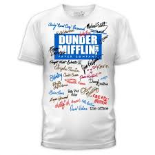 The Office Signature T Shirt The Office Shirts The Office Shirts