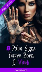 Witch's Marks: 8 Palm Signs You're Born a Witch