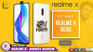 My Realme X Dead Realme X Honest Review Honest Reviews Finger Print Scanner