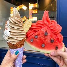 save follow kim yoon rei fun desserts danish dessert soft serve ice cream