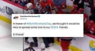 The people (and things) we're rooting for in the stanley cup playoffs. Salty Carolina Hurricanes Say Nice Things About Every Nhl Franchise Except The Capitals