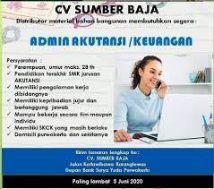 Kota tercintamu banjarnegara takkan pernah pergi. Lowongan Kerja Akuntansi Purwokerto Terbatas Hugo Job Loker