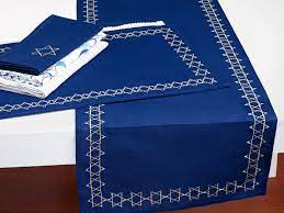 Great with the matching chanukah napkin set, as well. 8 Perfect Pieces Of Hanukkah Dining Decor Food Wine