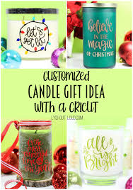 Maybe you would like to learn more about one of these? How To Make A Customized Candle Gift With A Cricut Lydi Out Loud