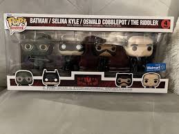 Funko Pop! The Batman Selina Kyle Riddler Oswald 4 Pack Walmart Exclusive