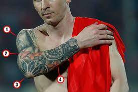 He has 18 tattoos on his body, although some of them may not look that distinctive, however, each of them has a distinctive meaning we are. Lionel Messi Tattoo Hand