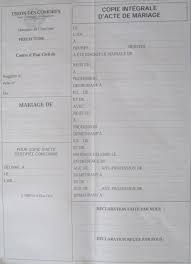 Ou encore d'un extrait d'acte de décès, vous devez vous adresser à la commune où s'est déroulé l'événement. Obtention De L Acte De Naissance De L Acte De Mariage Et Du Certificat De Residence Creer Une Entreprise S Enregistrer Comme Commercant Eregulations Comores
