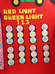 Handprint Traffic Lights Teacher Classroom Decorations Community Helpers Crafts Classroom Crafts