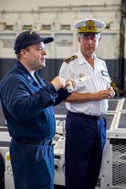 DVIDS - Images - French Navy Rear ADM. visits USS George H.W. Bush (CVN 77)  [Image 3 of 5]