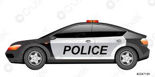 Viens rouler à fond en ville sans risquer d'amende ! Police Patrouille Voiture Dessin Anime Vectoriel Application De La Loi Vecteur Stock Crushpixel