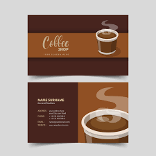 You can find here creative coffee shop or company brand name ideas for your business. Coffee Shop Business Card Vector 06 Free Download