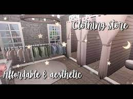 Bedroom ideas bloxburg aesthetic ideas clothes for fashion. Roblox Bloxburg Aesthetic Clothing Store Youtube