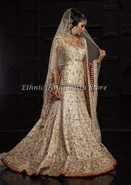 Beautiful White With Gold Embellishment Bridal Lehenga Set Bridal Dress Design Bridal Lehenga Choli Indian Wedding Dress