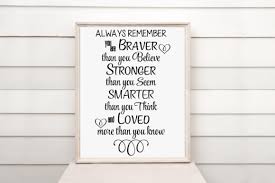 You Are Braver Than You Believe Quote Graphic By Am Digital Designs Creative Fabrica