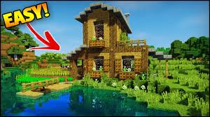 How to build a small winter cabin in minecraft. Cool Minecraft Houses Easy To Build Survival Novocom Top