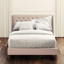 Zinus gives you the perfect mattress and bed frame all found in one place each shipped in a single box delivered to your door and easier to assemble than ever. Desmond Upholstered Platform Bed Frame Zinus