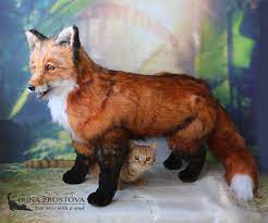 Fox Plush Toy For Example For Order Stuffed Fox Soft Etsy In 2021 Custom Stuffed Animal Fox Plush Toy Fox Plush
