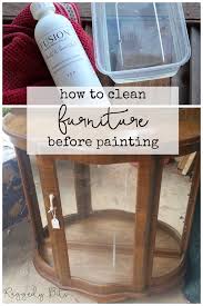 Quick Painting Tip Tuesday How To Clean Furniture Before Painting With Images How To Clean Furniture Painting Furniture Diy Cleaning Wood