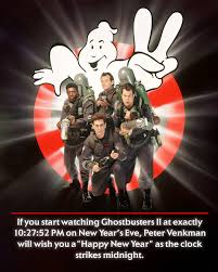 This is your friendly reminder to watch Ghostbusters II tonight. 👻🥳