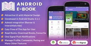 Android E Book App With Material Design Premium Scripts Plugins Mobile