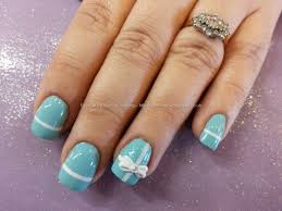 Tiffany And Co Nail Design Tiffany Nails Sparkle Nail Designs Beauty Nails Design