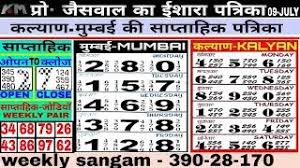 14 07 2018 kalyan matka mumbai matka bazar daily otc chart